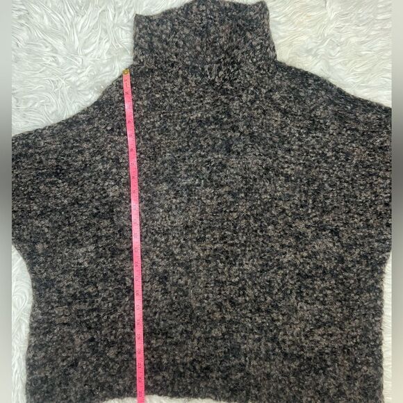 FREE PEOPLE She’s All That Alpaca Drop Should Mock Turtleneck‎ Sweater Size M - Picture 5 of 10
